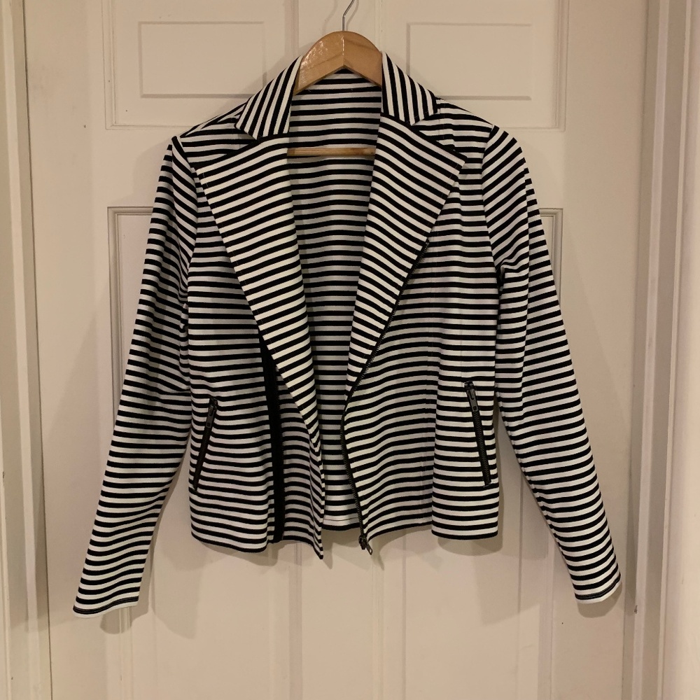 NWOT Striped Blazer